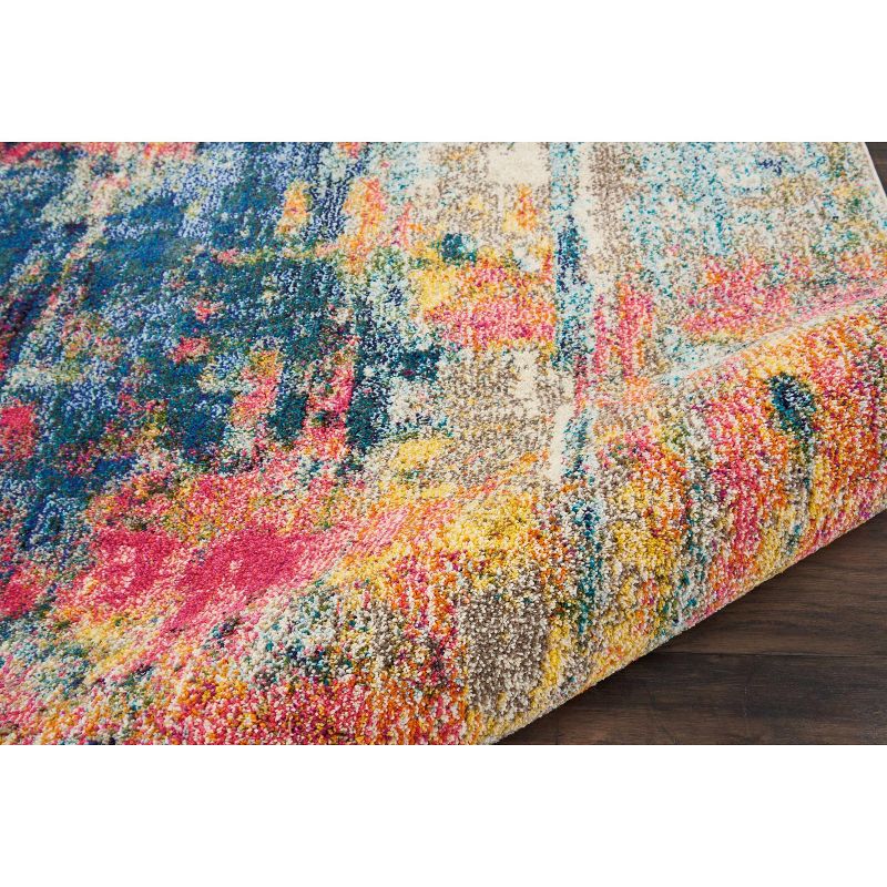 Nourison Celestial Abstract Contemporary Multicolor Indoor Rug, 3 of 12