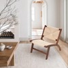 FURNIinspire Accent Chairs Modern Boho Accent Chairs for Living Room,Mid Century Accent Chair,Side Chair Indoor, Beige, 29"*24.8"*28.3" - 4 of 4