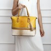 MKF Collection Autumn Crocodile Skin Tote Bag with Wallet by Mia K - 3 of 4