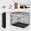 Coucheta Portable Rabbit & Small Animal Cage - Folding Carrier with Slide-Out Tray, Top & Front Door for Pets in Multiple Sizes - 2 of 4
