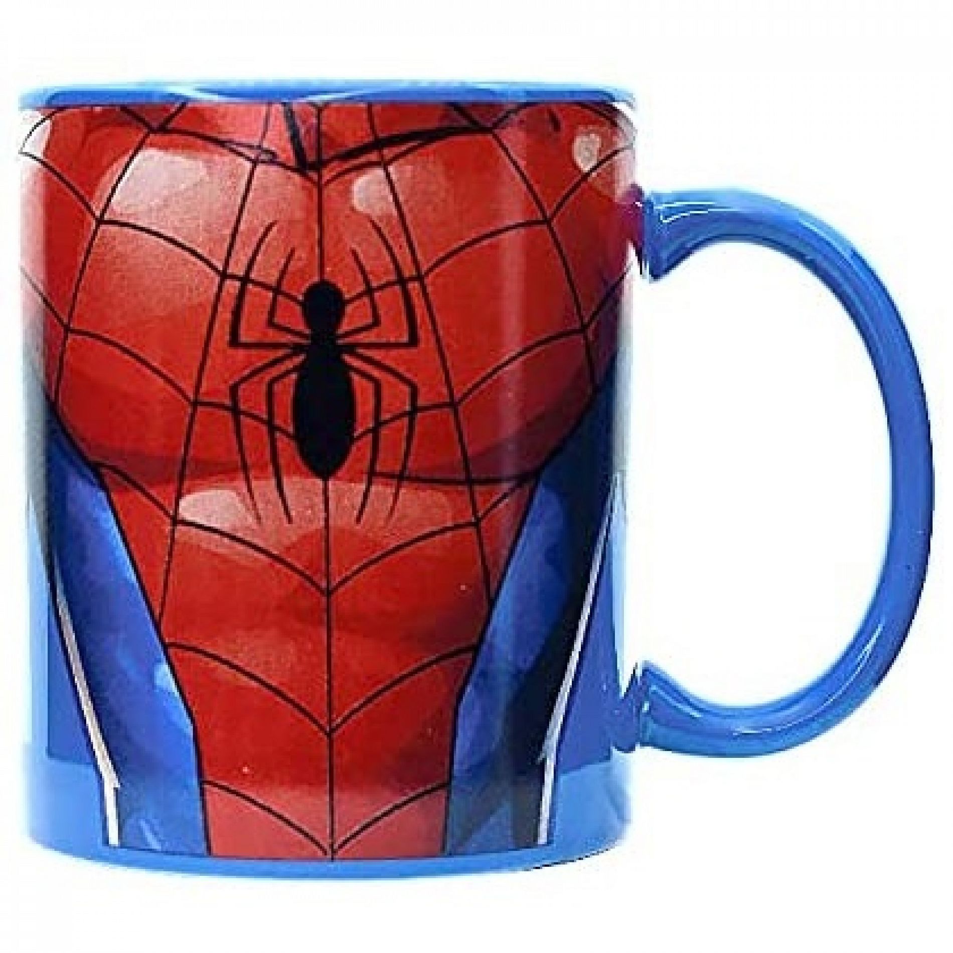 Adult Marvel Spider-Man Character and Symbol 11oz Ceramic Mug
