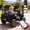 Jojoka 24V Ride on Toys for Big Kids, 2 Seater Ride on Car w/Remote Control, 4x4 Ride-on Truck with 4 Motors, 3 Speeds Adjustable - 4 of 4