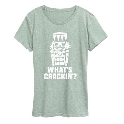 Women's - Instant Message - Whats Crackin Short Sleeve Graphic T-Shirt