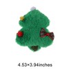 Unique Bargains Christmas Brooches Santa Claus Plush Red White 1 Pcs - 3 of 4