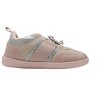 bebe Toddler Girls' Sneakers - Low Profile Toddler Shoes with Rhinestone Accents and Bear Charm - 2 of 4