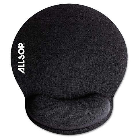 Allsop Mousepad Pro Memory Foam Mouse Pad With Wrist Rest 9 X 10 X 