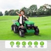 Kids Ride On Tractor, 12V Ride On Toy Car with Remote Control, Electric Vehicles Toy with LED Headlights & USB - 2 of 4