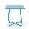 Dracelo Patio End Table Teal - 2 of 4