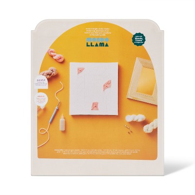 Mondo Llama - Brandclub - Punch Needle Frame Craft Kit - Mondo