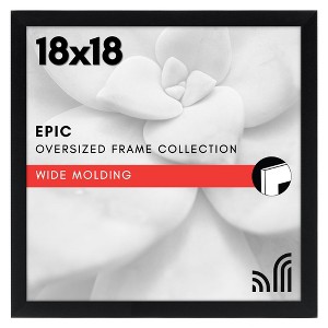 Americanflat 18x18 Poster frame, Black - 1 of 4