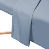 Saloniture 3-Piece Flannel Massage Table Sheet Set - Soft Cotton Flat and Fitted Sheets with Face Cradle Cover - 4 of 4