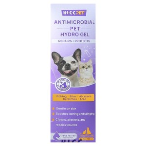 HICC Pet Antimicrobial Pet Hydro Gel, For Dogs & Cats, 3.4 fl oz (100 ml) - 1 of 4