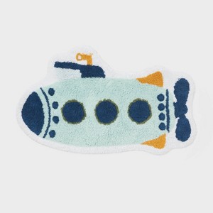 Submarine Kids' Bath Rug - Pillowfort™ - 1 of 4