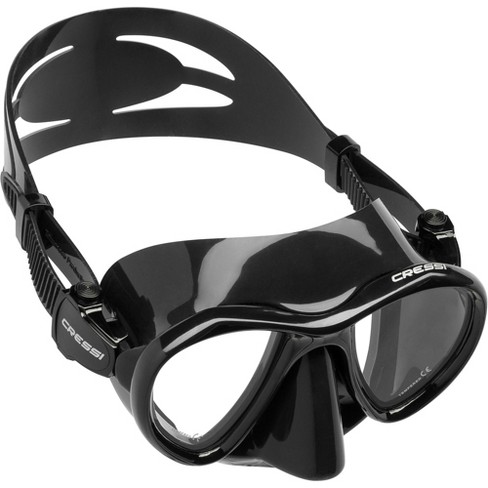Cressi F-dual Mask And Supernova Dry Snorkel, Clear/blue : Target