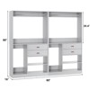 Aheaplus 40'' Freestanding Closet Organizer with Hanging Rods, Closet System with Drawers, Storage Shelves - 3 of 3