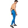 Anna-Kaci Active Men's High Performance Compression Leggings Full-Length with Honeycomb Texture and Elastic Waistband - 3 of 4