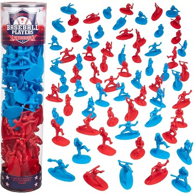 Hingfat Baseball Player Action Figure Toy Playset, 70 Pieces