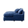 CAVINAS 55" Modern Luxury Sofa Couch, Corduroy Upholstery Sleeper Sofa Bed, for Living Room - 4 of 4