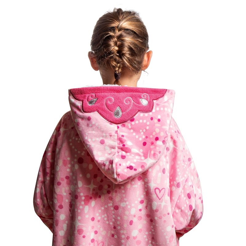 Fleece Wearable Blanket with Sleeves by Bare Home, 3 of 9