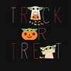 Girl's Star Wars The Mandalorian Halloween Grogu Trick or Treat T-Shirt - 2 of 4