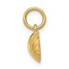 Black Bow Jewelry 14k Yellow Gold Curved Barbell Pendant - 2 of 4