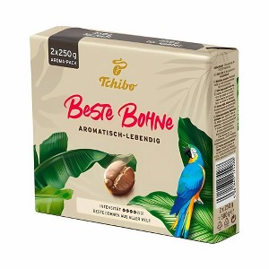 Tchibo Beste Bohne Ground Coffee 17.6oz / 500g - 1 of 4