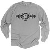 Simply Sage Market S.W.Smiley Headphones Music Garment Dyed Long Sleeve - 2 of 4