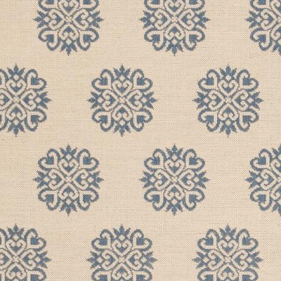 blue/creme