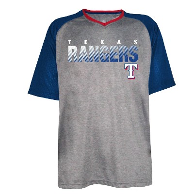 Red Texas Rangers MLB Genuine Merchandise Unisex T-shirt - L