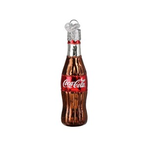Old World Christmas Blown Glass Mini Ornament for Christmas Tree, Coca Cola Bottle - 1 of 4