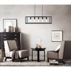 Elegant Lighting Resolute 5 light black Pendant - 2 of 4