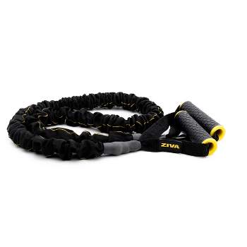 ZIVA Portable Lightweight Resistance Tube Band with Safety Sleeve 