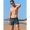AI'MAGE Men's Swim Trunks Quick Dry Swim Briefs Bathing Suit Zip Pockets Swimwear with Mesh Lining - 2 of 3
