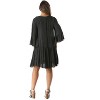 Riviera Sun Womens 3/4 Sleeve Summer Dress - Beach Cover Up Tunic Dress with Embroidery - 3 of 3