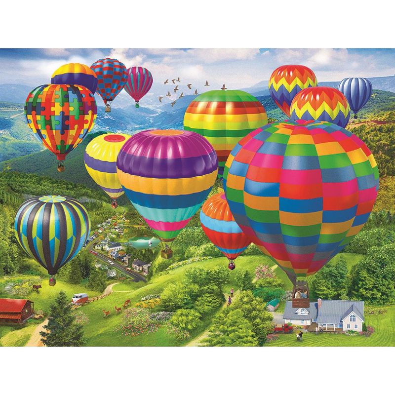Sunsout Balloon Fest 500 pc   Jigsaw Puzzle 31908, 1 of 6