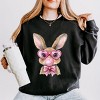 Bunny Sunglasses Bubblegum - Women's Lightweight Garment Dyed Sweatshirt - 2 of 4