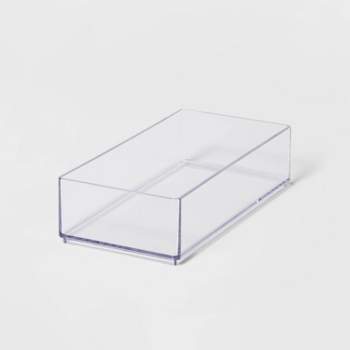 Decorative Acrylic Box Without Lid Clear Box Square Modern Display