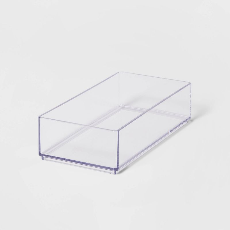 Plastic Organizer Tray Clear - Brightroom™, 1 of 11