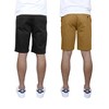 Galaxy By Harvic Men's 5-Pocket Flat-Front Slim-Fit Stretch Chino Shorts (Size 30-42) - 2 of 3