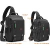 Paaaawaters Sling Bags Chest Shoulder Backpacks, 12.5'' 13.3'' 14.1'' 15.6''Laptop Backpack Crossbody Messenger Bag - 2 of 4