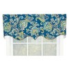 Sconset Rega Style 3" Rod Pocket Valance 50" x 17" Pacific by RLF Home - 2 of 4