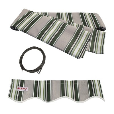 ALEKO Fabric Replacement for 8x6.5 ft Retractable Awning