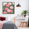 Stupell Industries Pink Hydrangea Impressions Floating Frame Canvas Art - 3 of 4