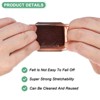 Unique Bargains Hardwood Floor Silicone Pads with Felt Pads Furniture Leg Covers - 2 of 4