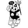Junior's Design By Humans Super Duper Necromancer By obinsun T-Shirt - 2 of 3