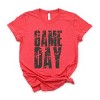 Game Day Block Distressed - Women's Short Sleeve Graphic T-Shirt - 2 of 4