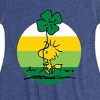 Girls' - Peanuts - Woodstock Shamrock Fit & Flair Cap Sleeve Dress - 2 of 4