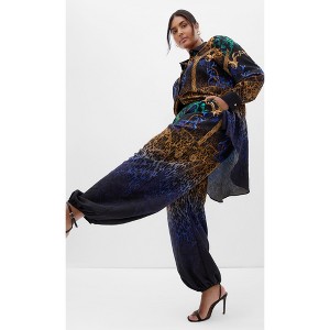 Women's Plus Size Savannah Decadence Pant - black | CITY CHIC - 1 of 4