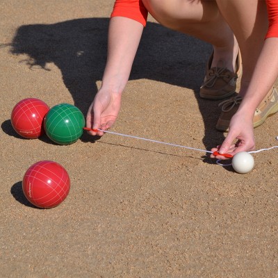 GoSports Multicolor Resin Bocce Ball Set with Carrying Case