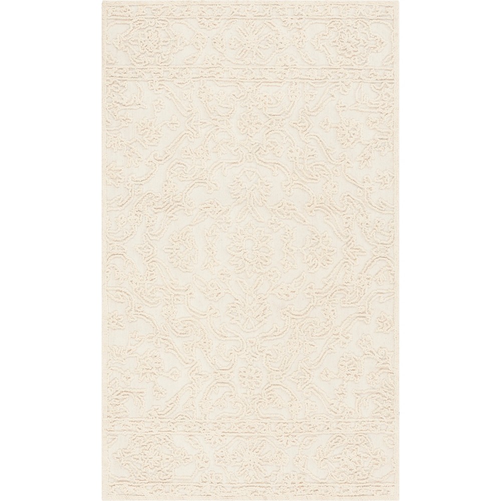 3'x5' Shapes Tufted Accent Rug Ivory - Safavieh